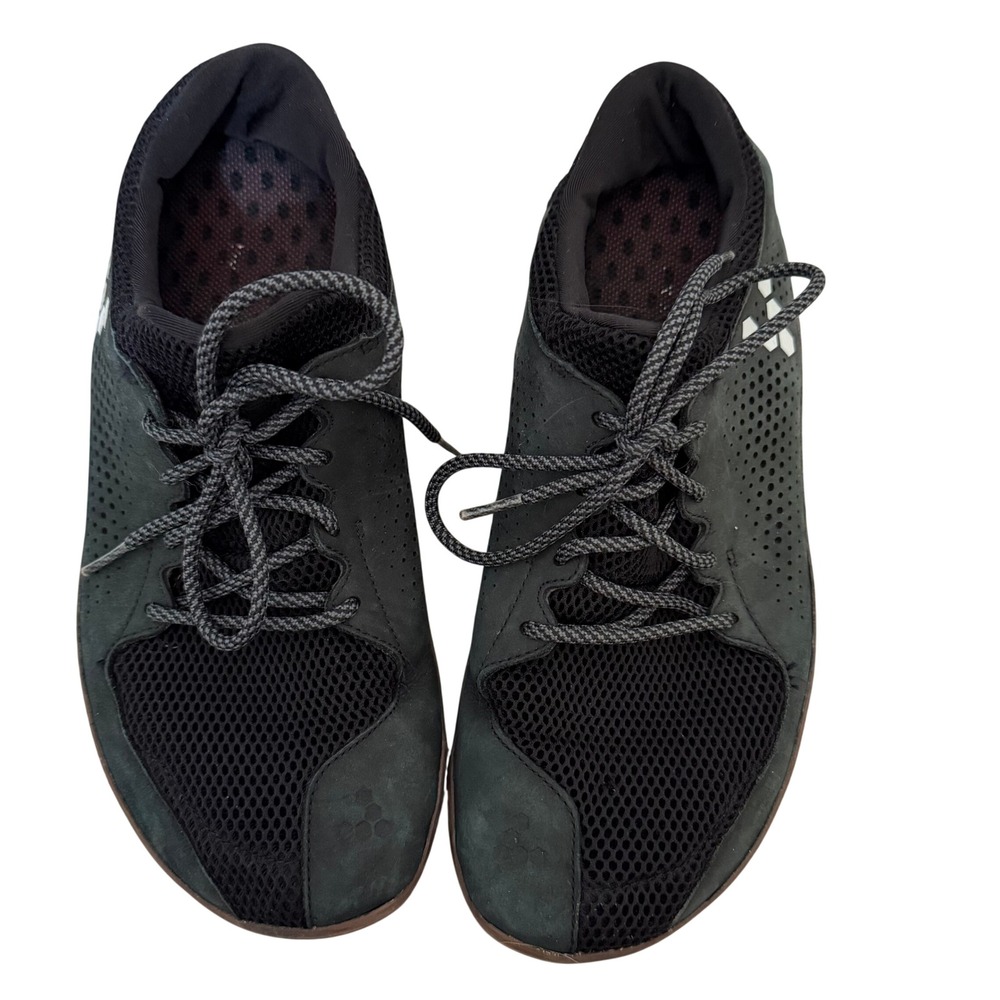 VIVOBAREFOOT Primus Lite III Men's Black Mesh Barefoot Training Shoes US 9 EU 42